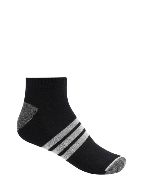 

Ajile by Pantaloons Men Grey & Black Patterned Above Ankle-Length Socks