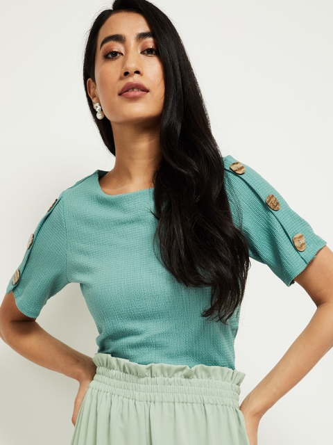 

max Green Regular Top