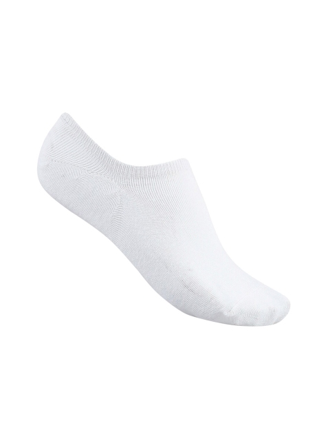 

Ajile by Pantaloons Men White Solid Ankle Length Socks
