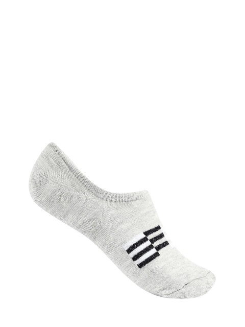 

Ajile by Pantaloons Men Grey & Black Striped Shoe Liners