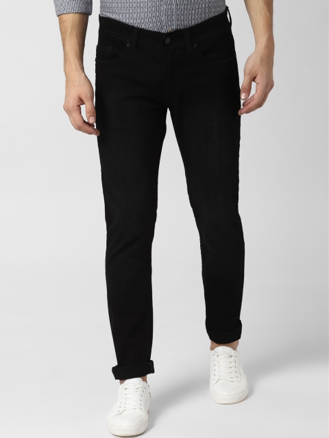 

Peter England Casuals Men Black Skinny Fit Mid-Rise Clean Look Stretchable Jeans