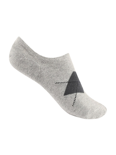 

Ajile by Pantaloons Men Grey & Charcoal Patterned Shoe-Liners