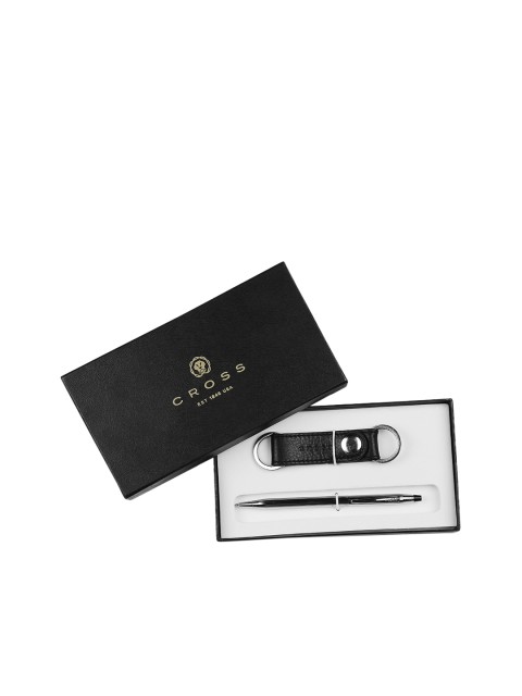 

Cross Black & Silver-Toned Accessory Gift Set