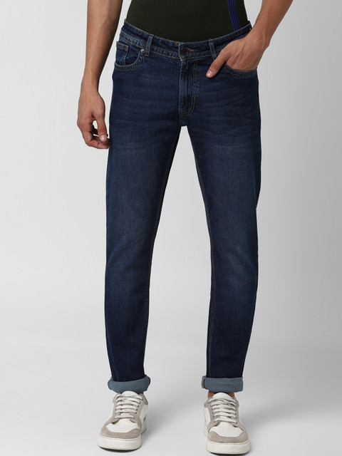 

Peter England Casuals Men Navy Blue Slim Fit Mid-Rise Clean Look Jeans
