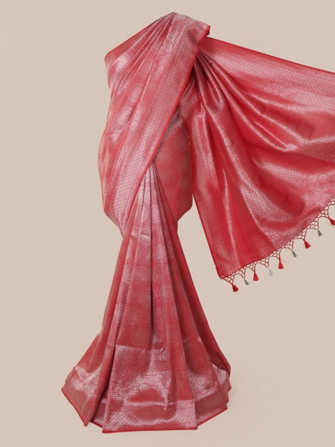 

Pothys Red Pure Silk Woven Design Banarasi Saree
