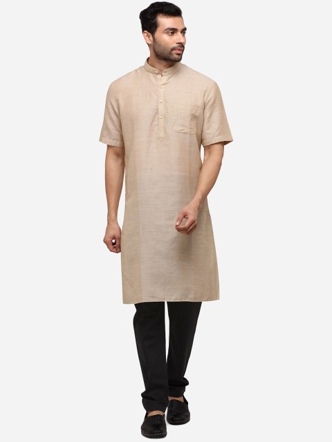 

Modi Kurta Men Beige Kurtas
