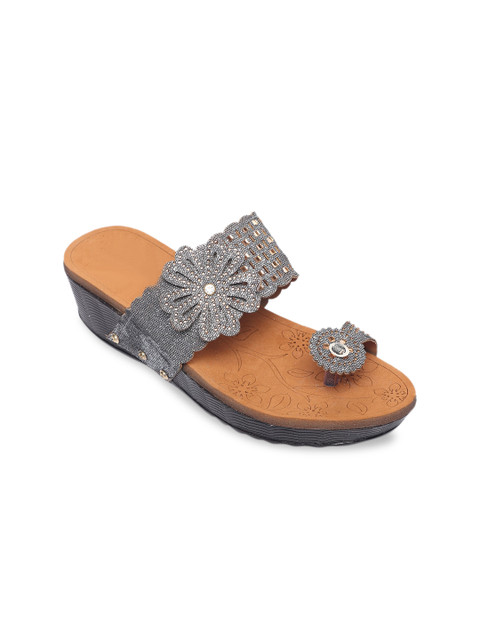 

Myra Women Black Embellished Sandals