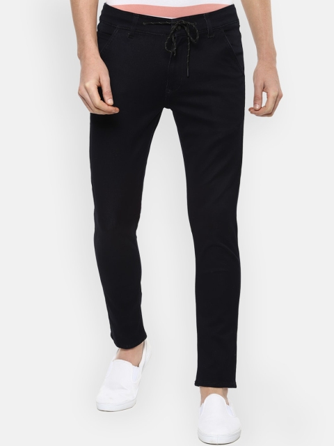 

Louis Philippe Jeans Men Navy Blue Regular Fit Mid-Rise Clean Look Jeans