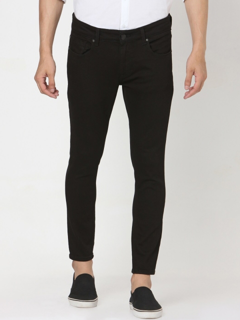 

SPYKAR Men Black Pure Cotton Slim Fit Jeans