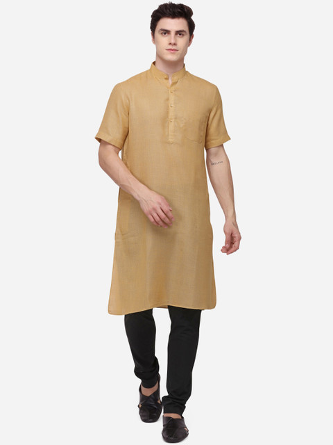 

Modi Kurta Men Khaki-Coloured Kurta