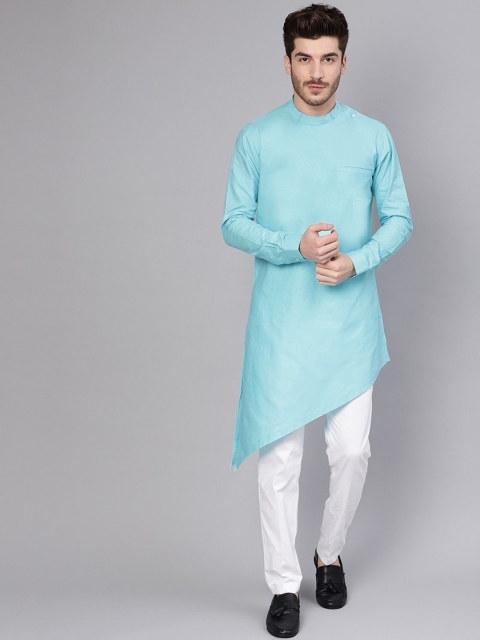 

See Designs Men Blue Kurta