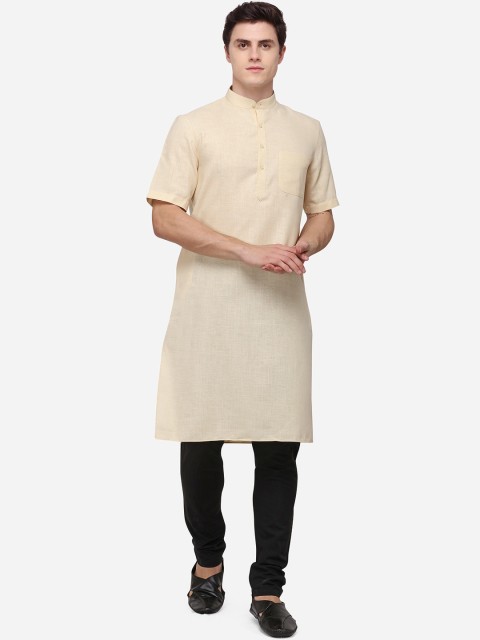

Modi Kurta Men Beige Kurta