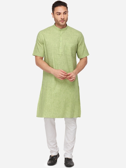 

Modi Kurta Men Green Kurtas