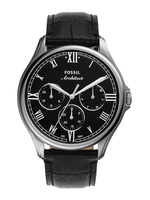 

Fossil Men Black ARC-02 Analogue Watch FS5802