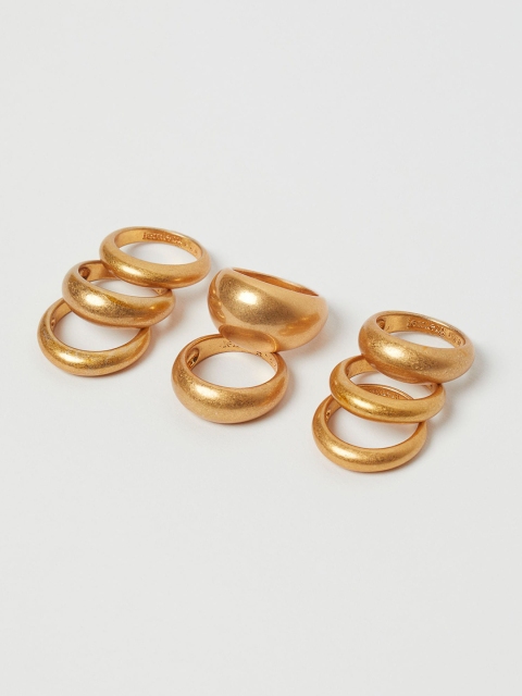 

H&M Women Gold 8-Pack Rings