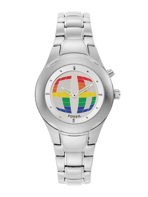 

Fossil Women Multicoloured Big Tic Analogue Watch ES4937, Multi