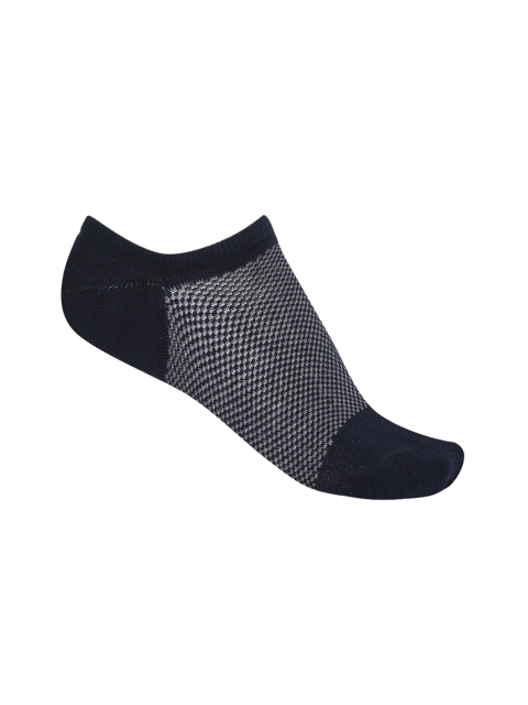 

Ajile by Pantaloons Men Navy Blue & White Patterned Ankle-Lenth Socks