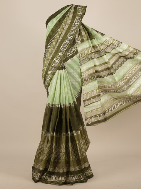 

Pothys Multicoloured Woven Design Saree, Multi