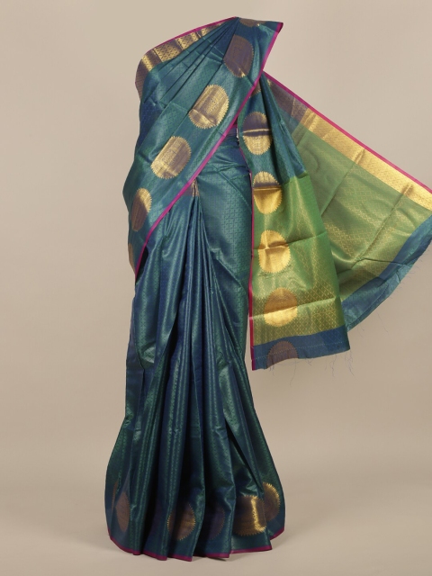 

Pothys Green Woven Design Saree