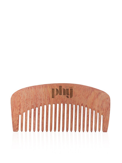 

Phy Men Brown Sheesham Beard Comb