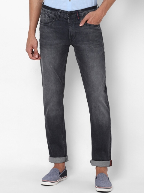 

Solly Jeans Co. Men Grey Slim Fit Mid-Rise Clean Look Jeans