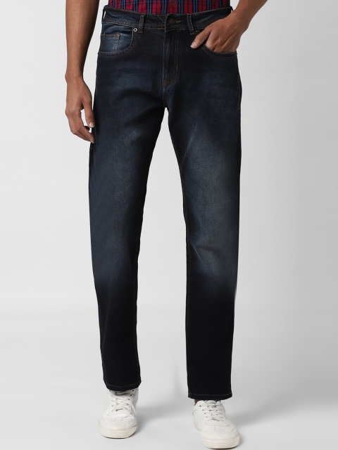 

Peter England Casuals Men Navy Blue Slim Fit Mid-Rise Clean Look Jeans