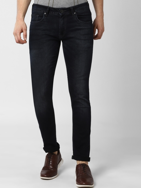 

Peter England Casuals Men Navy Blue Skinny Fit Mid-Rise Clean Look Jeans