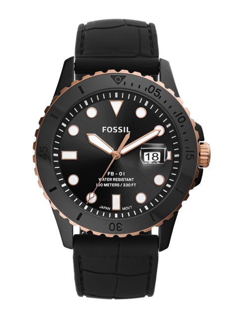 

Fossil Men FB-01 Black Analogue Watch CE5022