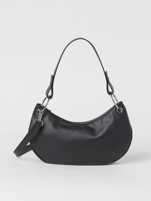 

H&M Women Black Solid Handbag