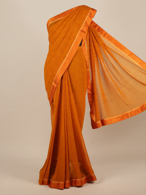 

Pothys Mustard Checked Saree