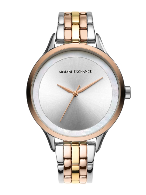 

Armani Exchange Women Gold & Silver-Toned Analogue Watch AX5615