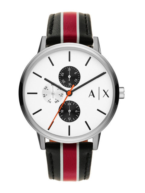 

Armani Exchange Men Red & Black Analogue Watch AX2724