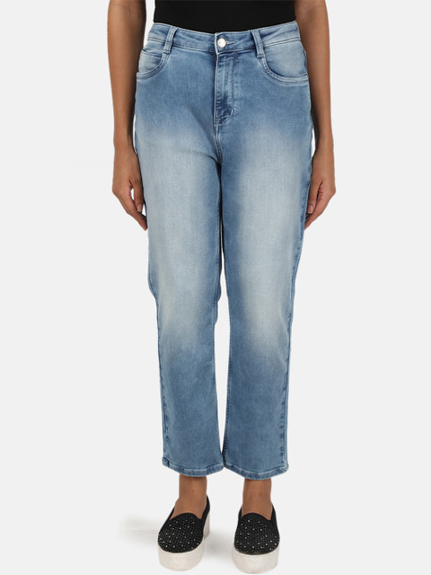 

Monte Carlo Women Blue Regular Fit Mid-Rise Clean Look Jeans