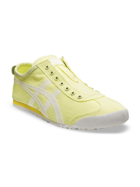 

Onitsuka Tiger Unisex Lime Green MEXICO 66 SLIP-ON Sneakers