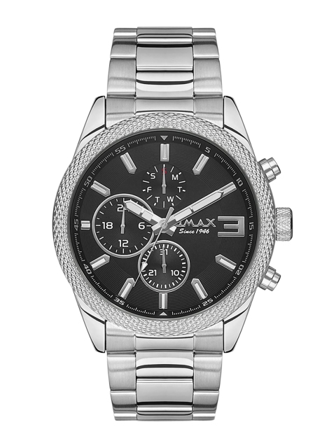 

Omax Men Black Analogue Watch
