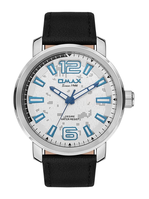 

Omax Men White Analogue Watch