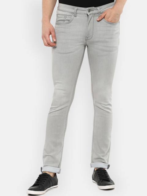 

Louis Philippe Jeans Men Grey Slim Fit Jeans