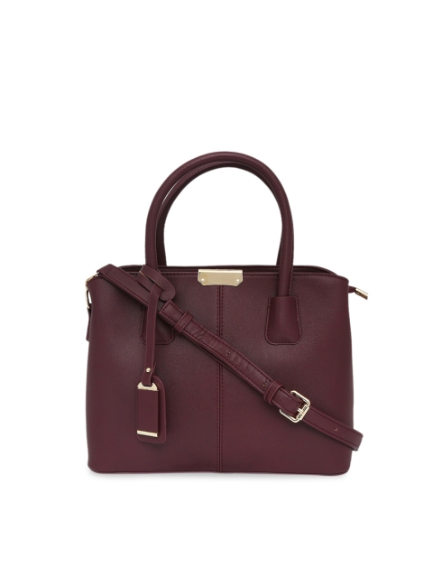 

Forever Glam by Pantaloons Red Solid Handheld Bag
