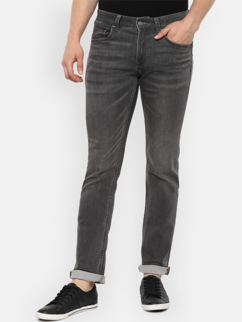 

Louis Philippe Jeans Men Charcoal Grey Slim Fit Jeans
