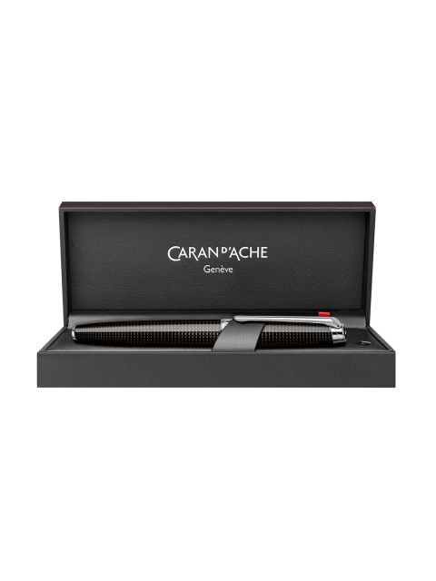 

Caran D Ache Rhodium-Plated Black & Silver-Toned Leman Bicolor Ballpoint Pen