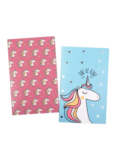 

Doodle Set Of 2 Unicorn Sparkle Doodle Dairy, Blue