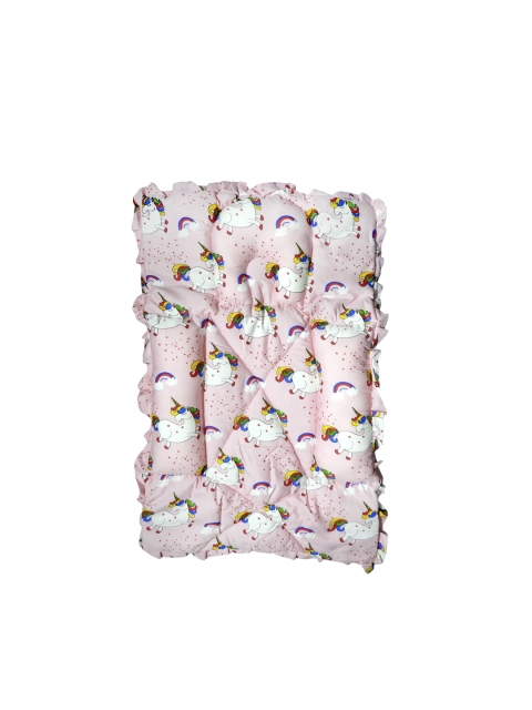 

PINKBUNNY Kids Pink & White Printed Large Bed Pillow Set