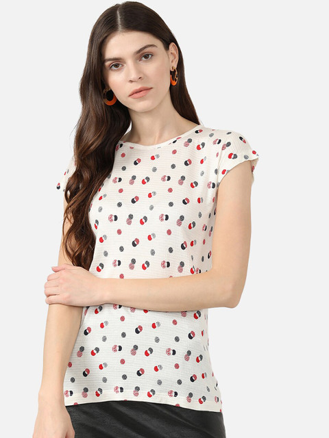 

V2 Value & Variety Off White Chambray Regular Top