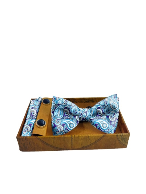 

Blacksmith Men Blue & White Accessory Gift Set