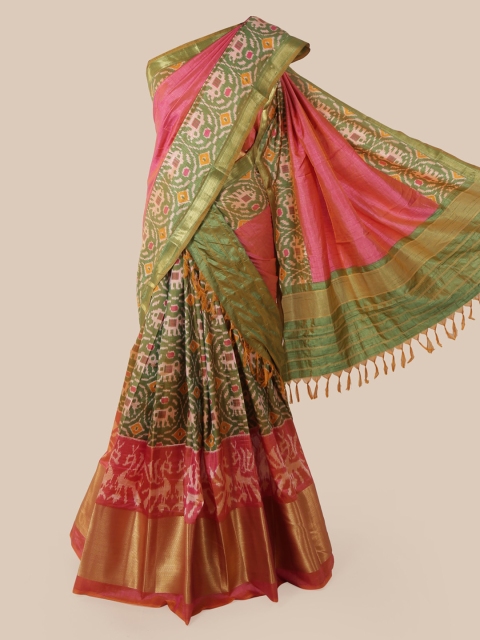 

Pothys Multicoloured Woven Design Art Silk Saree, Multi