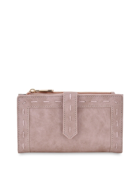 

Lychee bags Peach-Coloured Solid Sling Bag
