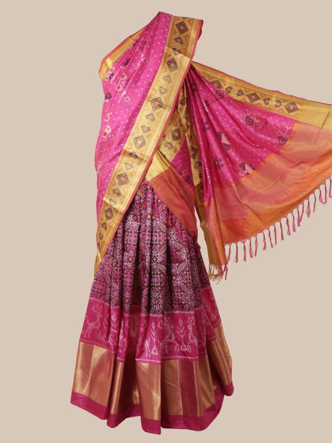 

Pothys Multicoloured Woven Design Saree, Multi