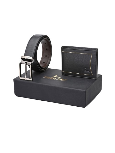 

Pacific Gold Men Black Accessory Gift Set