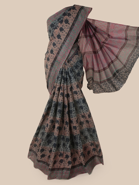 

Pothys Multicoloured Printed Pure Cotton Saree, Multi
