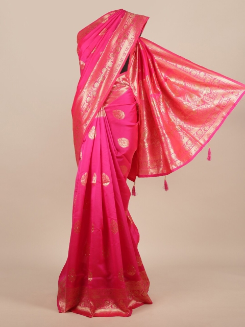 

Pothys Pink Woven Design Saree